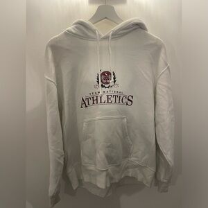 Aritzia white hoodie - fits like a small